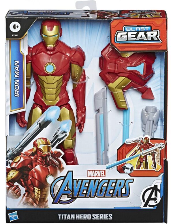 Avengers Titan Hero Blast Gear personaggio 30 cm Iron Man